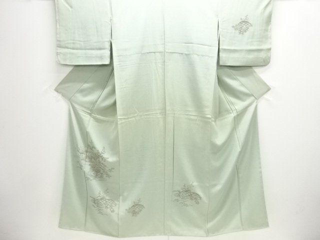 汕頭蘇州刺繍　家屋模様訪問着